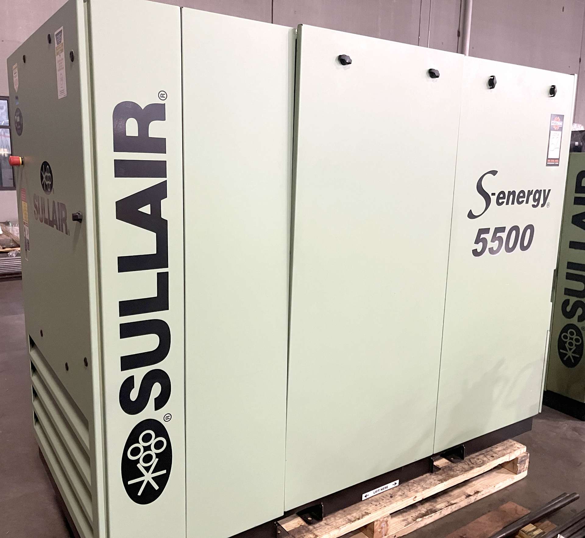 Sullar Rd 2000 Sullair Model S-Energy 5500 Air Compressor;Equipped With:75 HP175 ...