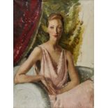 Doris Clare Zinkeisen Portrait Oil Painting