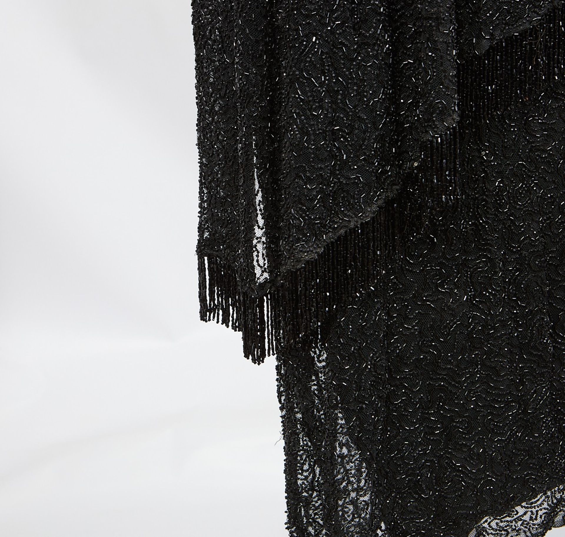 3 Black Beaded Flapper Dresses 1920s - Bild 21 aus 35