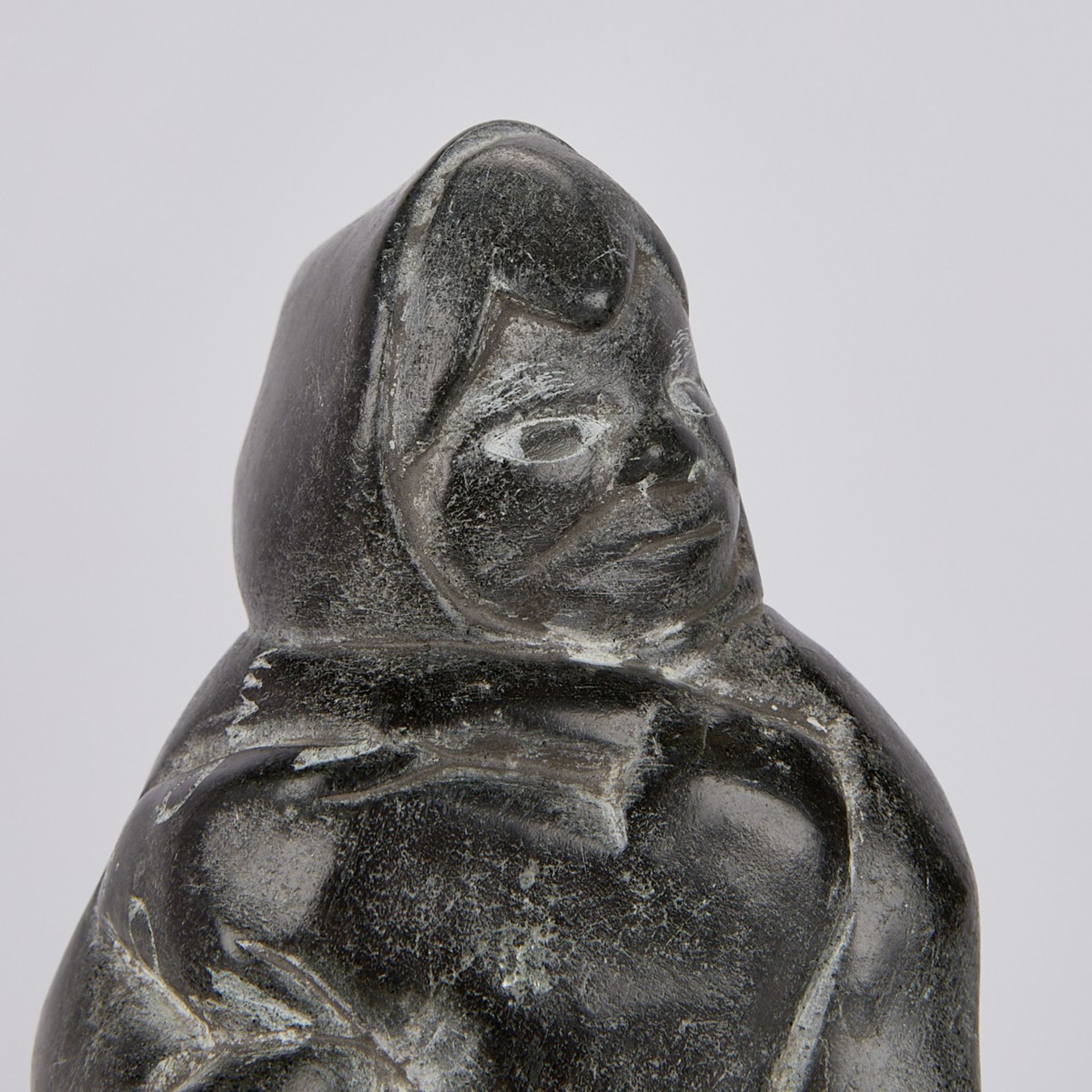 Group of 10 Inuit Stone Carvings - Image 7 of 25