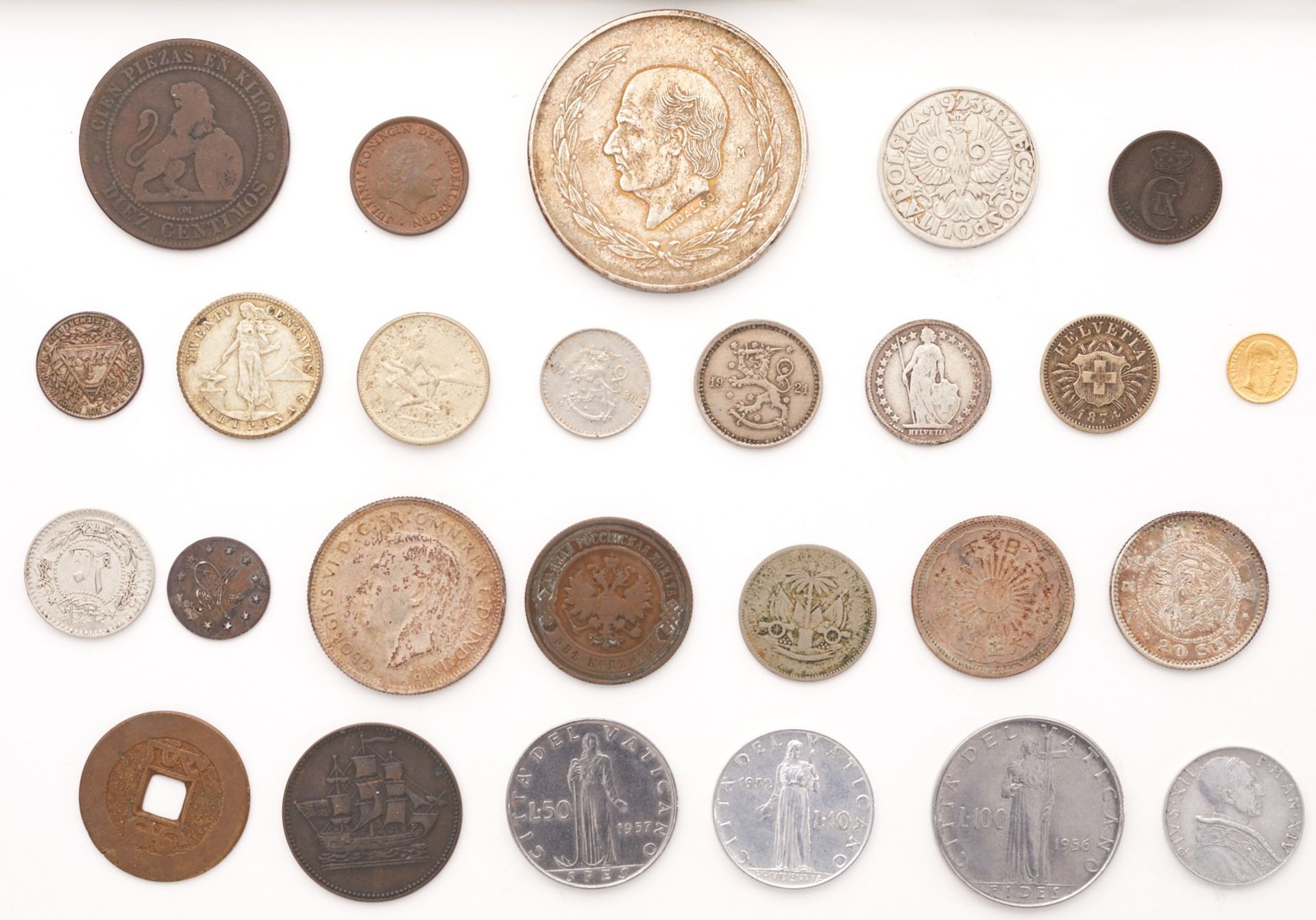 Large Grp Global Coins Ottoman Nicaragua China - Image 2 of 2