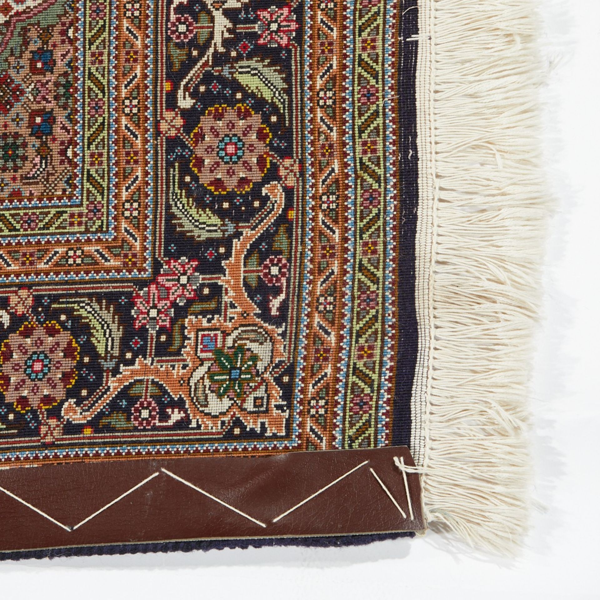 Turkish Silk Carpet or Rug 5'4" x 3'4" - Bild 7 aus 9