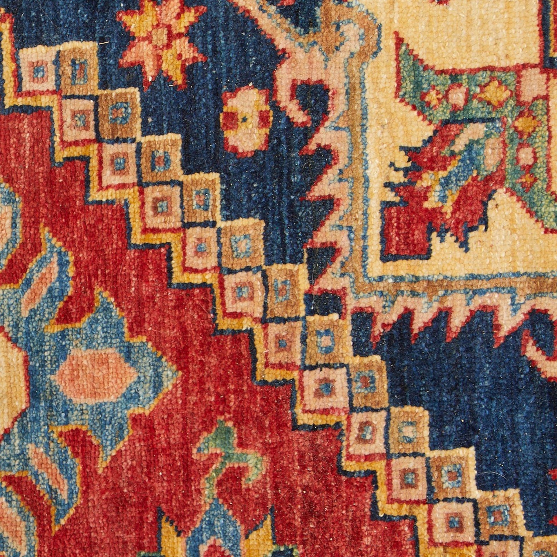 20th c. Caucasian Wool Rug 15' x 10' - Bild 5 aus 6