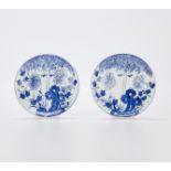 2 Japanese Porcelain Dishes