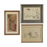 3 Japanese Prints Poss. Edo