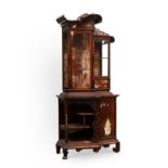 Gabriel Viardot French Chinoiserie Curio Cabinet