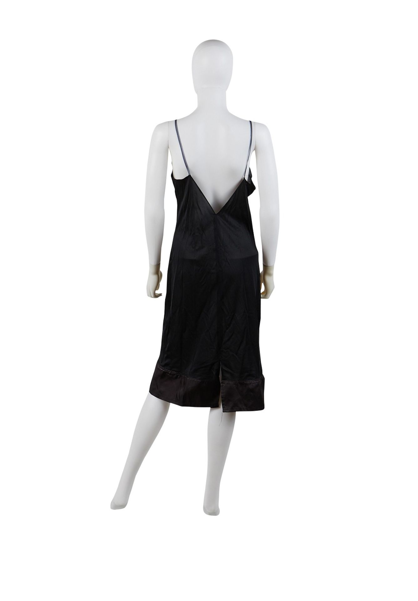 2 Black Flapper Dresses & Slip - Bild 24 aus 29