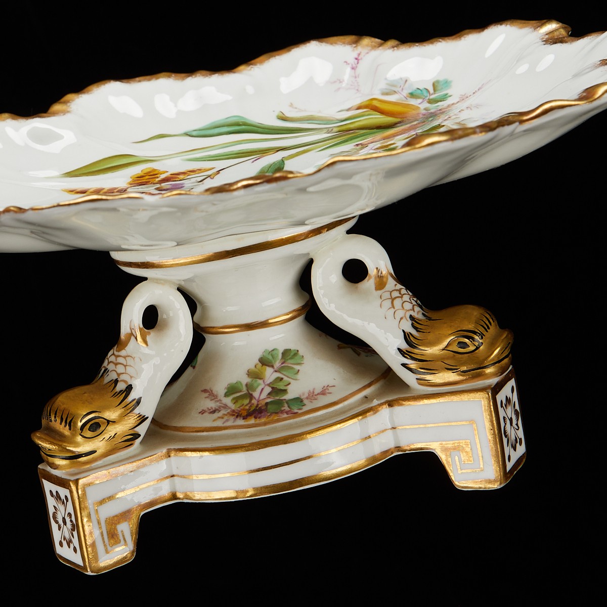 Set 16 Porcelain Orchid Dishes - Poss. Limoges - Image 15 of 17