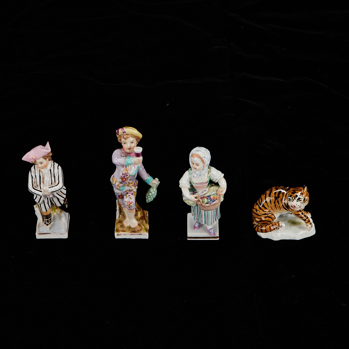 4 Meissen Porcelain Figurines - Image 5 of 10