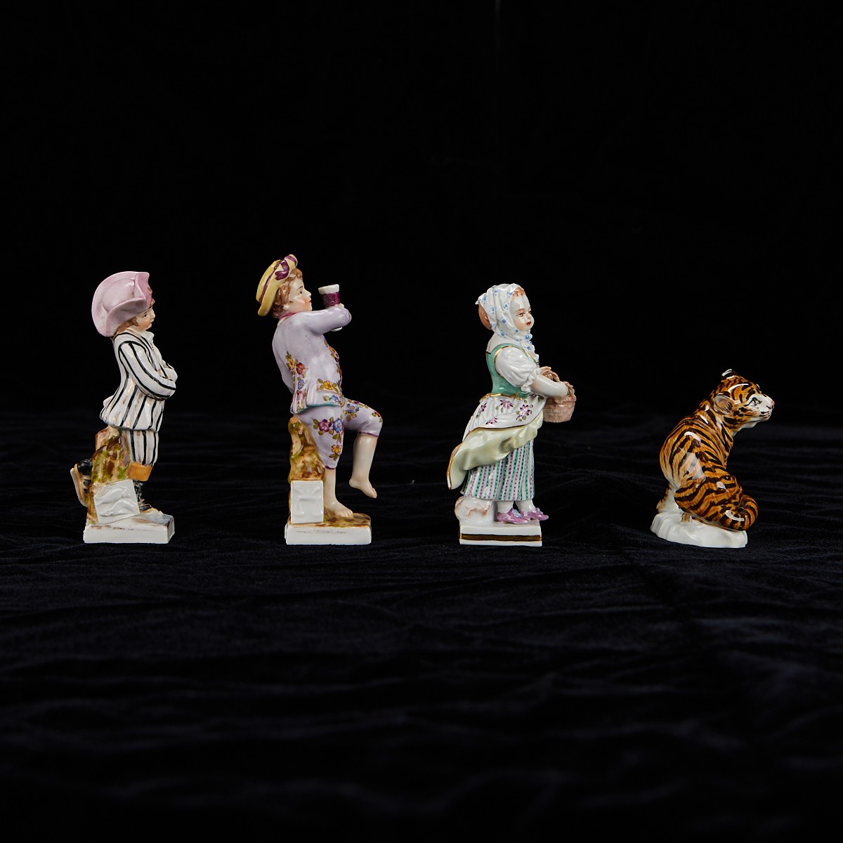 4 Meissen Porcelain Figurines - Image 4 of 10