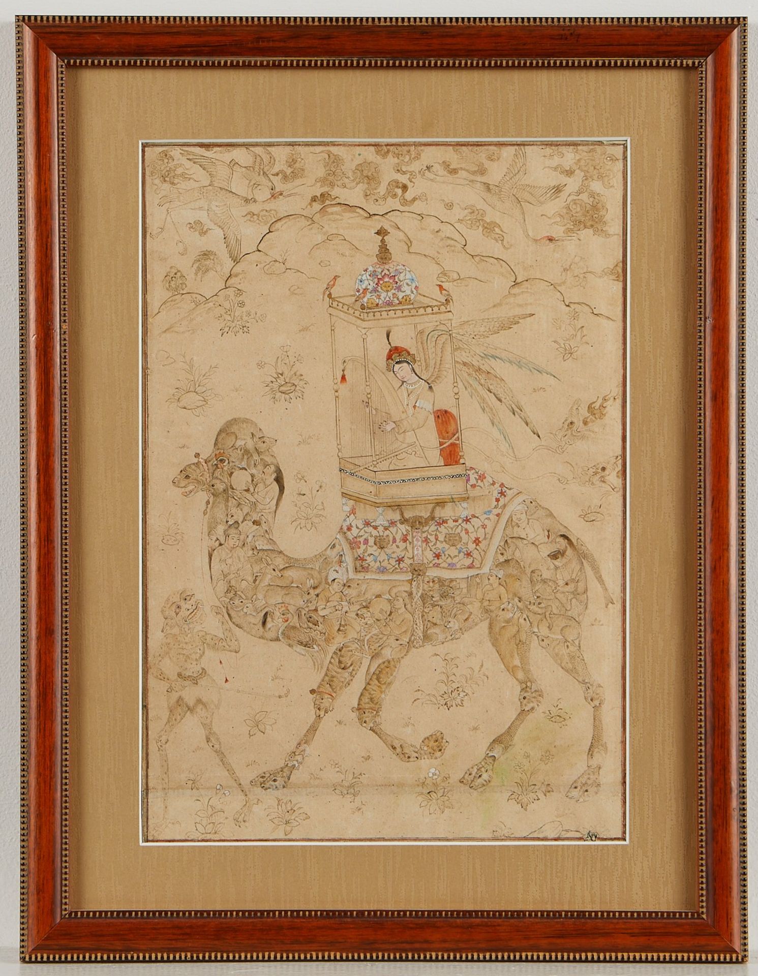 Mughal Composite Camel Drawing - Image 3 of 7