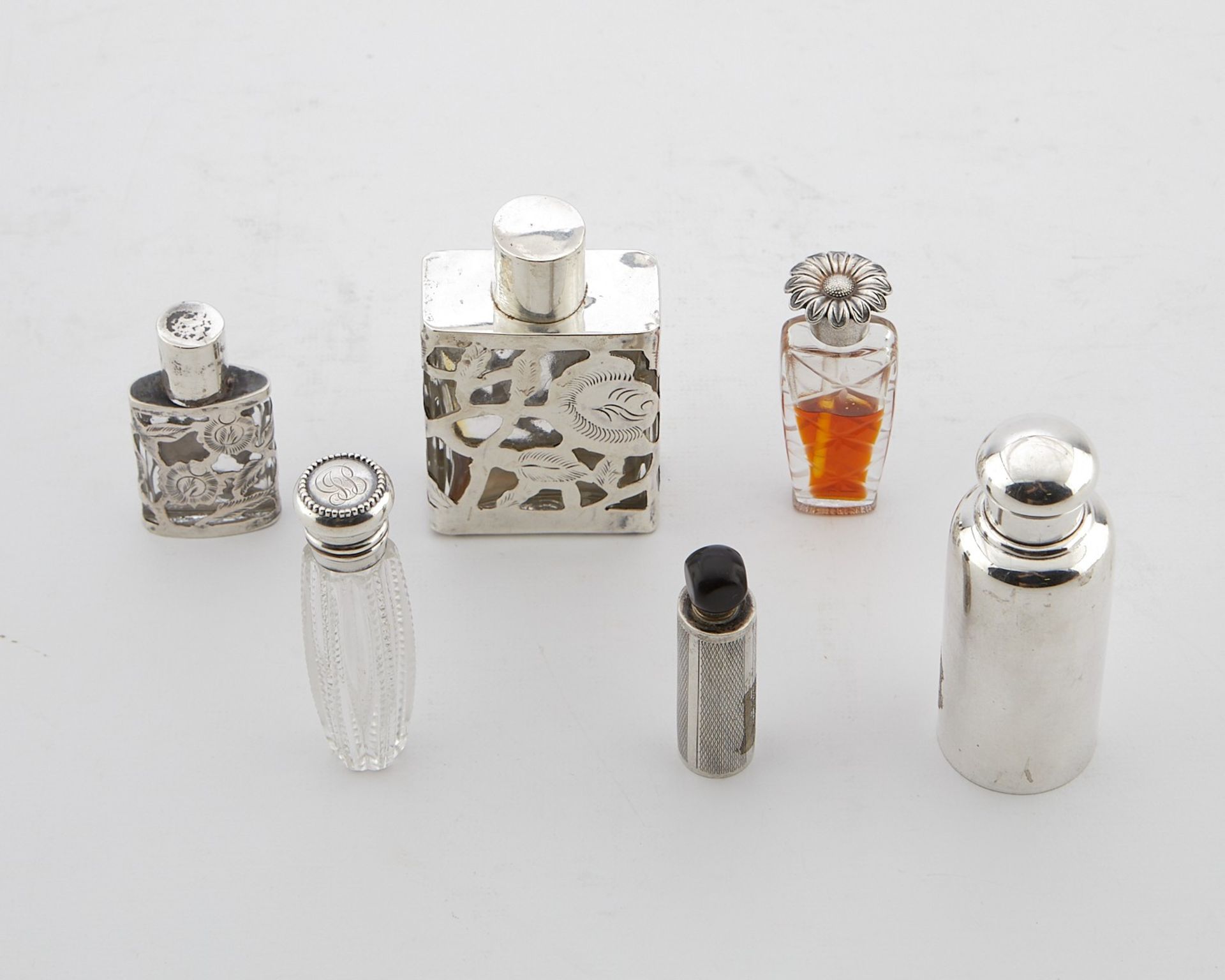 8 Sterling & Silver Perfume Bottles - Tiffany & Co - Bild 8 aus 30
