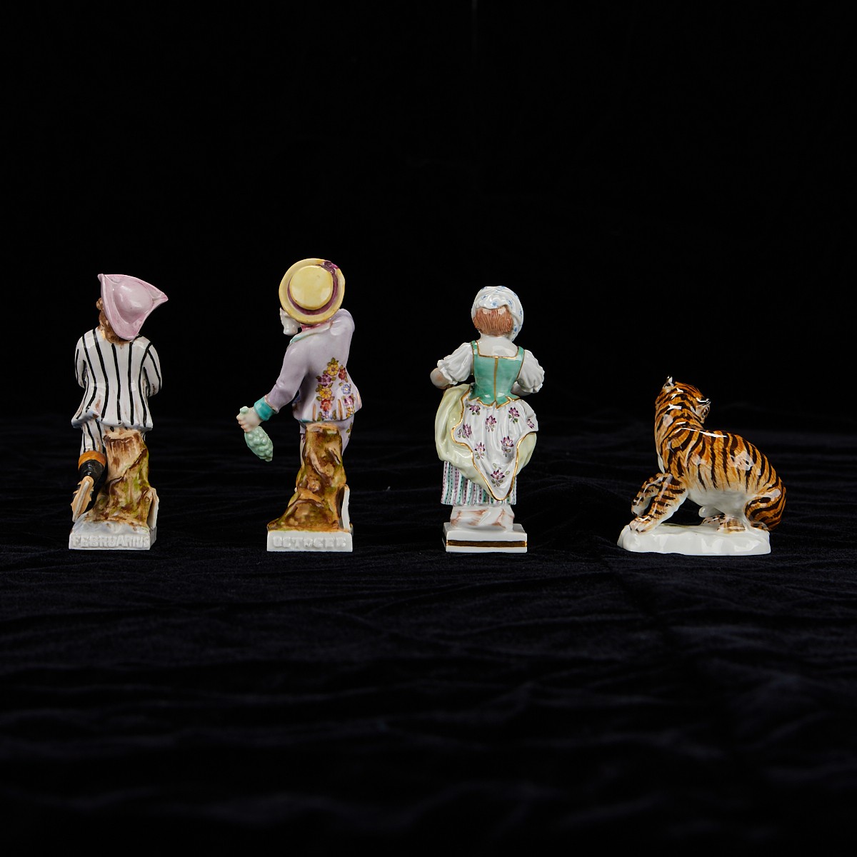 4 Meissen Porcelain Figurines - Image 3 of 10