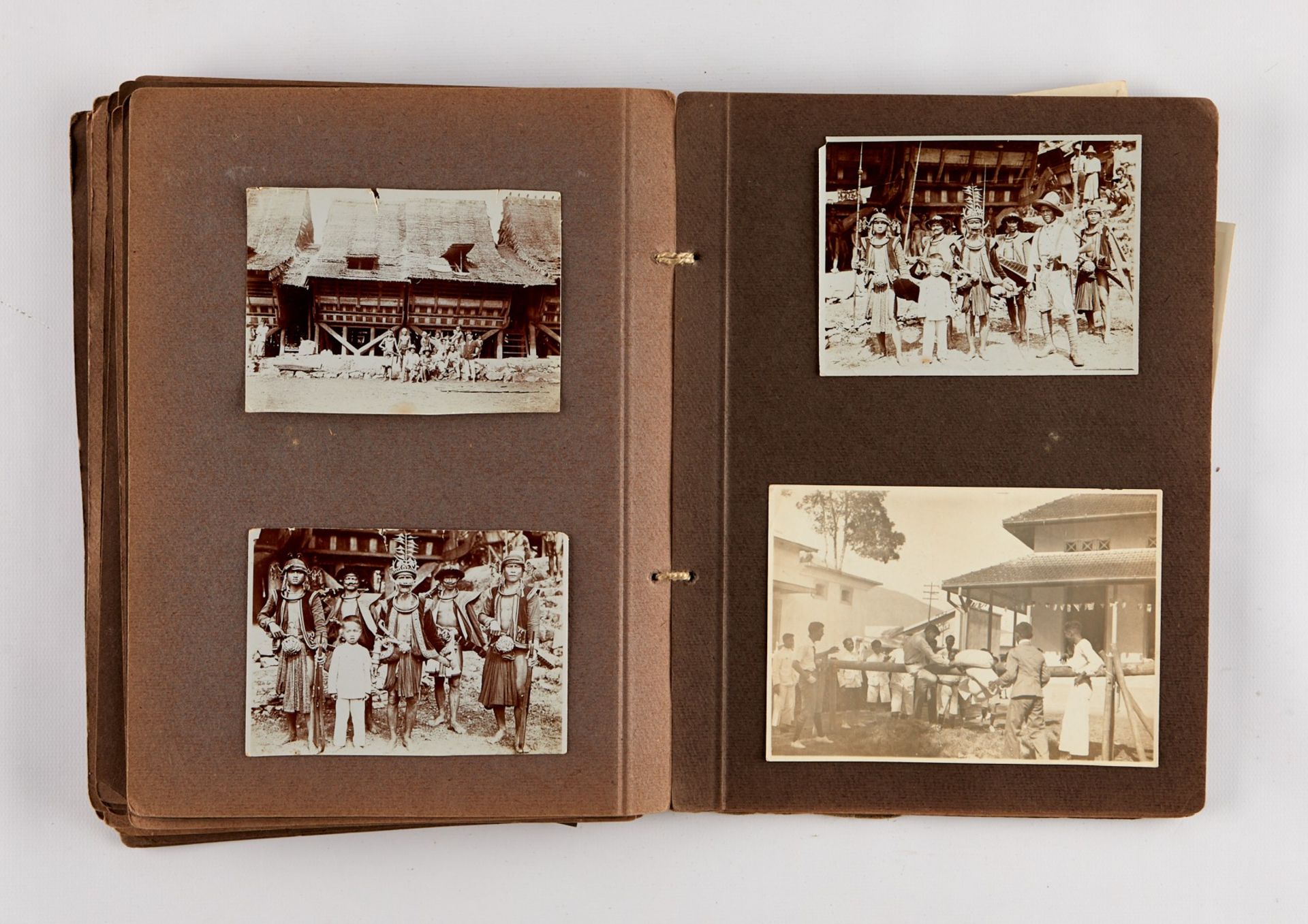 Early 20th c. Album of Photos of Indonesia - Image 18 of 22