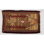 Woven Kilim Rug 4'6"x2'9"