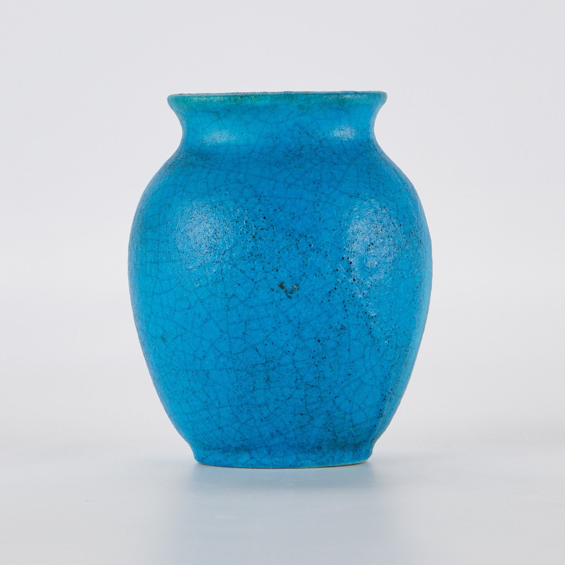 Edmond Lachenal Blue French Art Pottery - Bild 4 aus 6