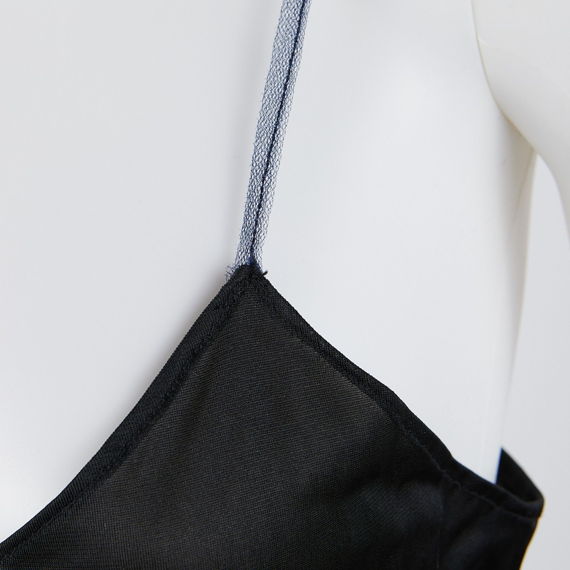 2 Black Flapper Dresses & Slip - Bild 15 aus 29