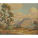 Valentine Morse Desert Landscape Painting