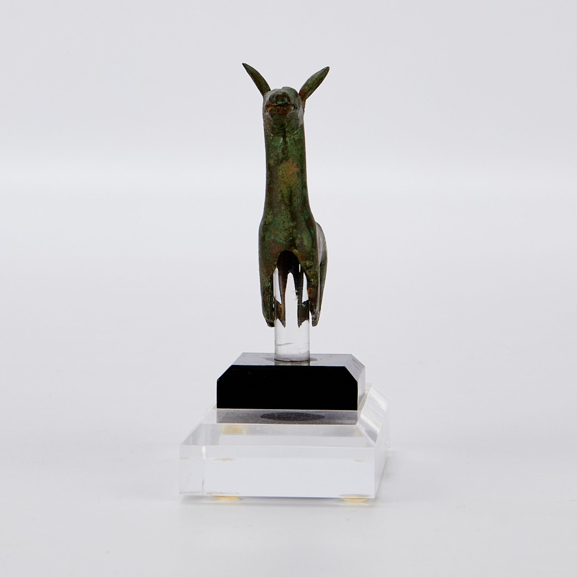 Ordos Bronze Figurine of a Recumbent Doe - Image 4 of 7
