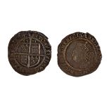 1571 Elizabeth I 3rd Issue Sixpence Crown MM