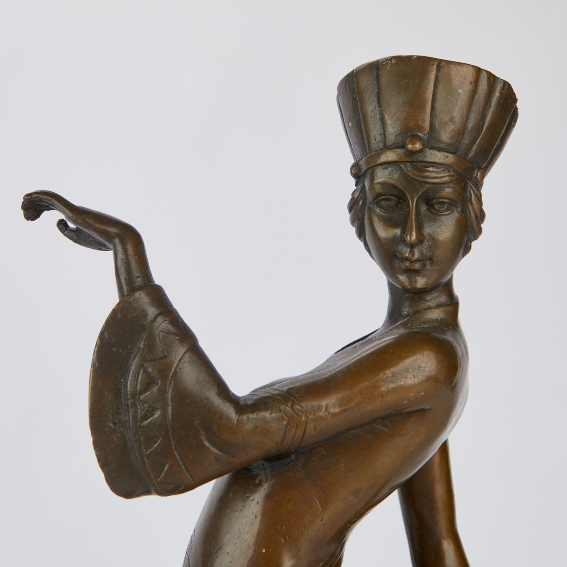 After Paul Philippe Art Deco Bronze Sculpture - Image 2 of 9