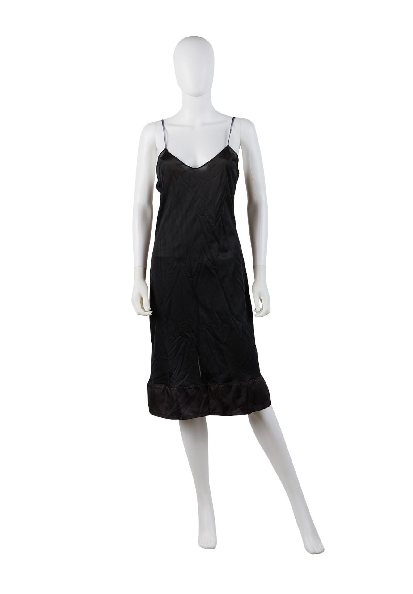 2 Black Flapper Dresses & Slip - Bild 22 aus 29