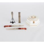 5 European Items - Silver & Porcelain