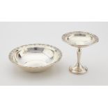 Group of 2 Gorham Sterling Silver - Tazza & Bowl