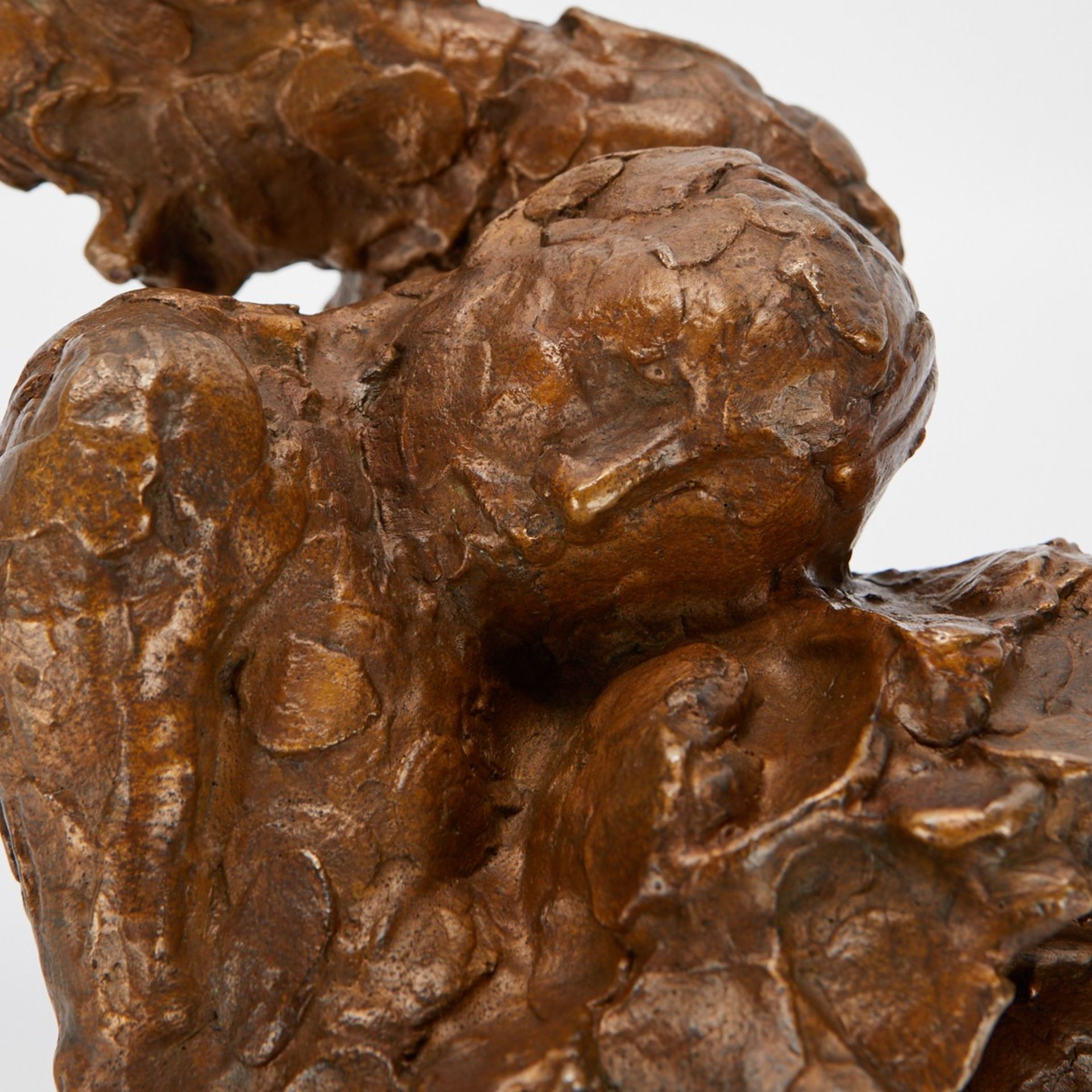 Paul Granlund "Sleeping Phoenix" Bronze Sculpture - Bild 4 aus 9