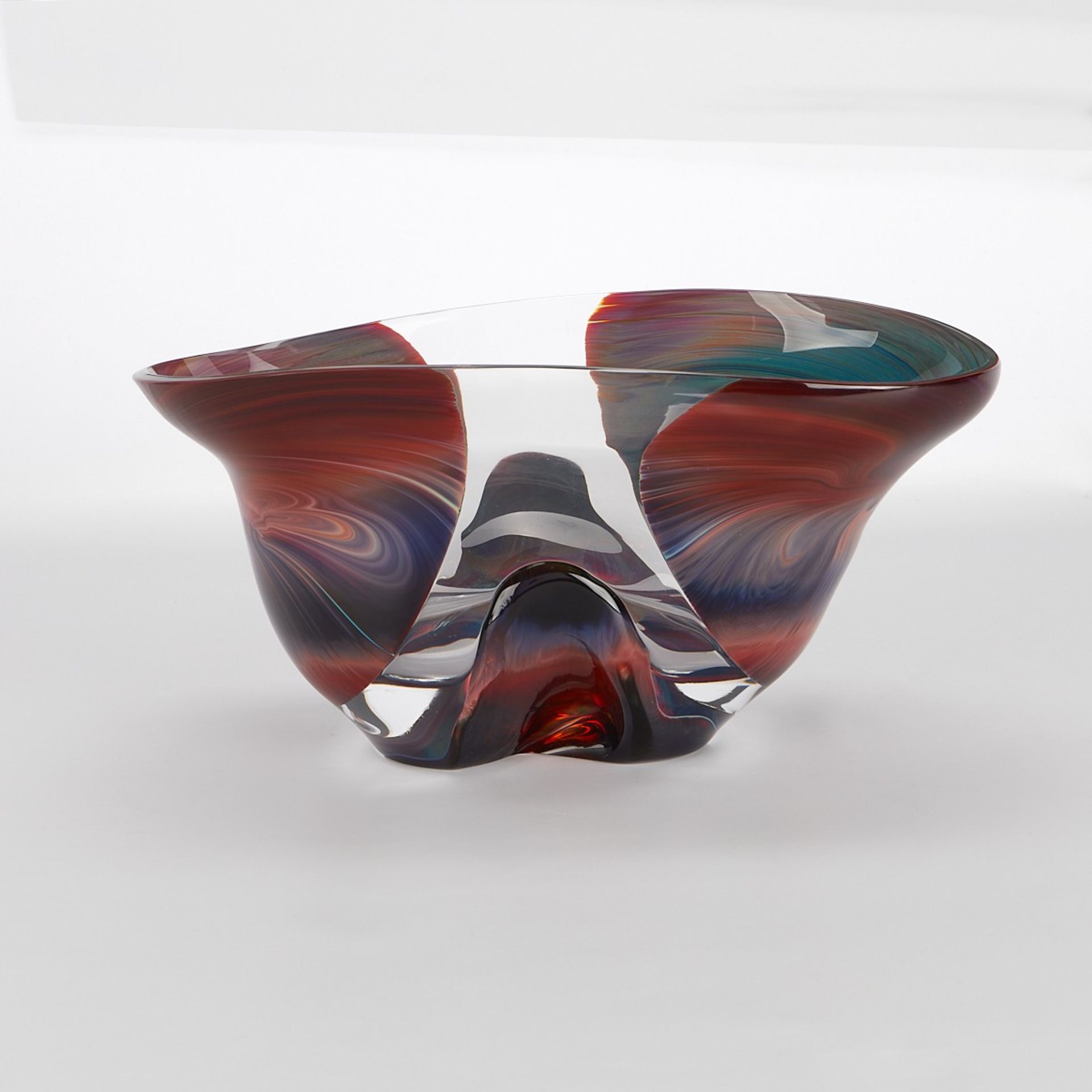 Dino Rosin Murano Glass Bowl - Image 5 of 9