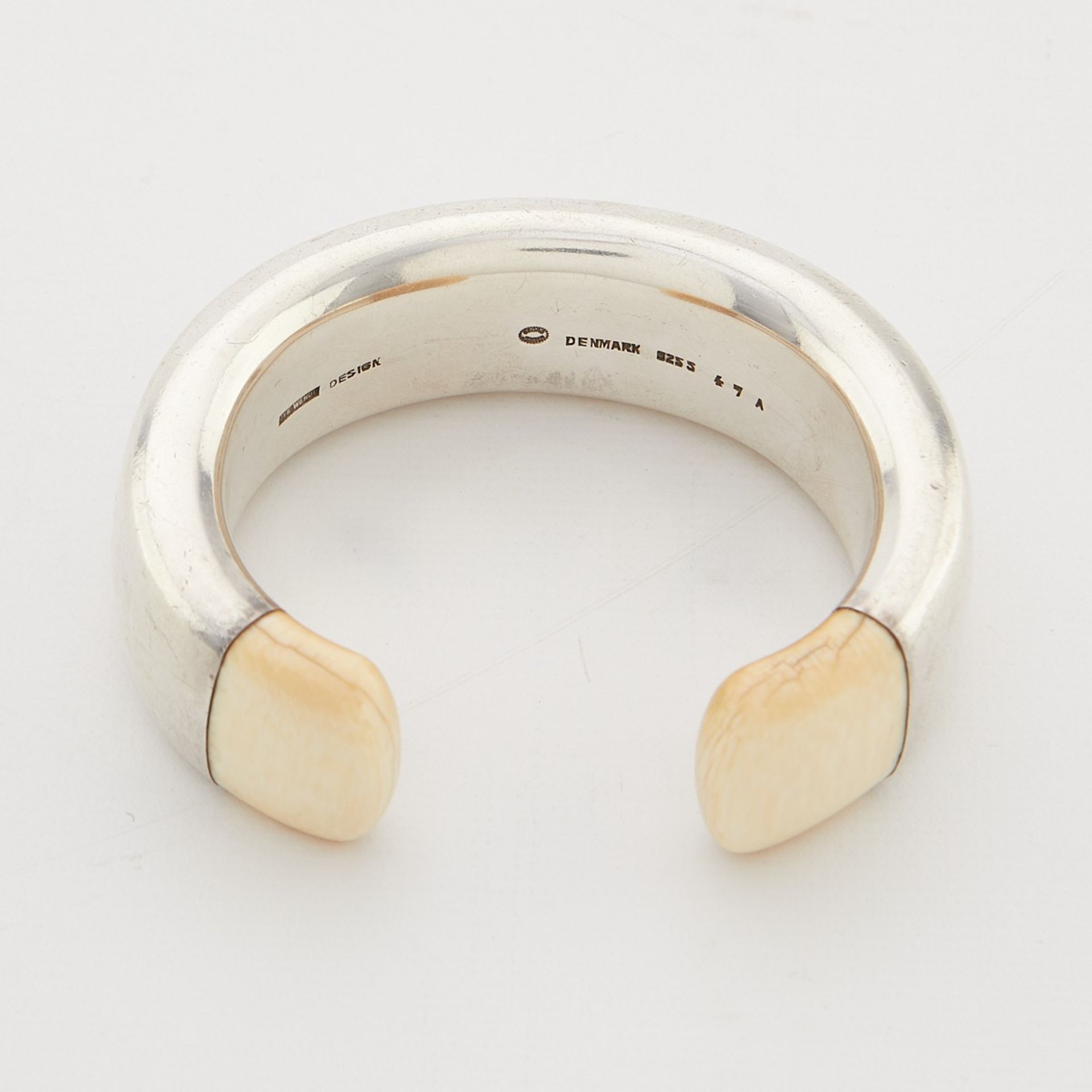 Ove Wendt for Jensen Sterling Silver Bangle - Image 3 of 5