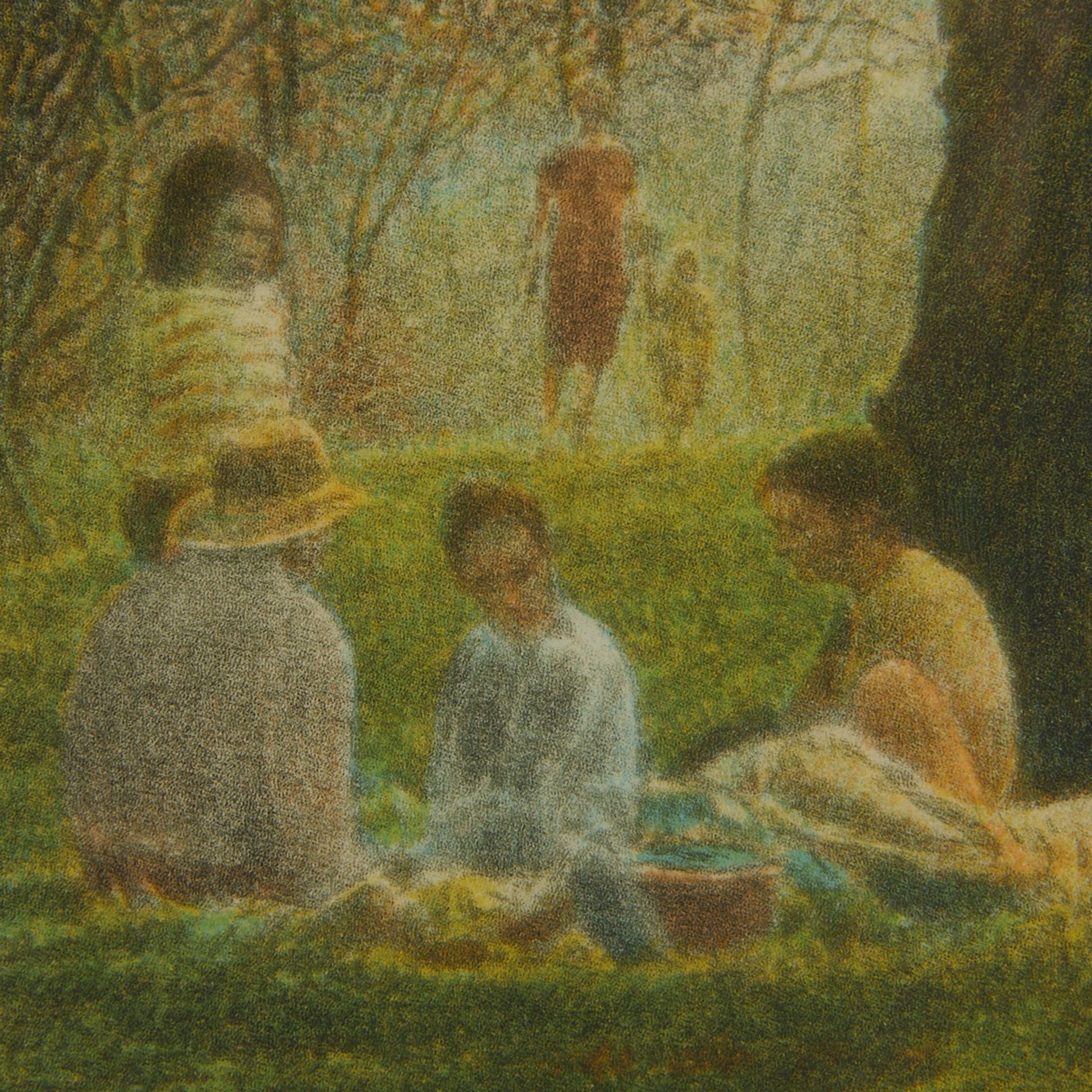 2 Harold Altman Etchings Picnic & Late Afternoon - Image 4 of 15