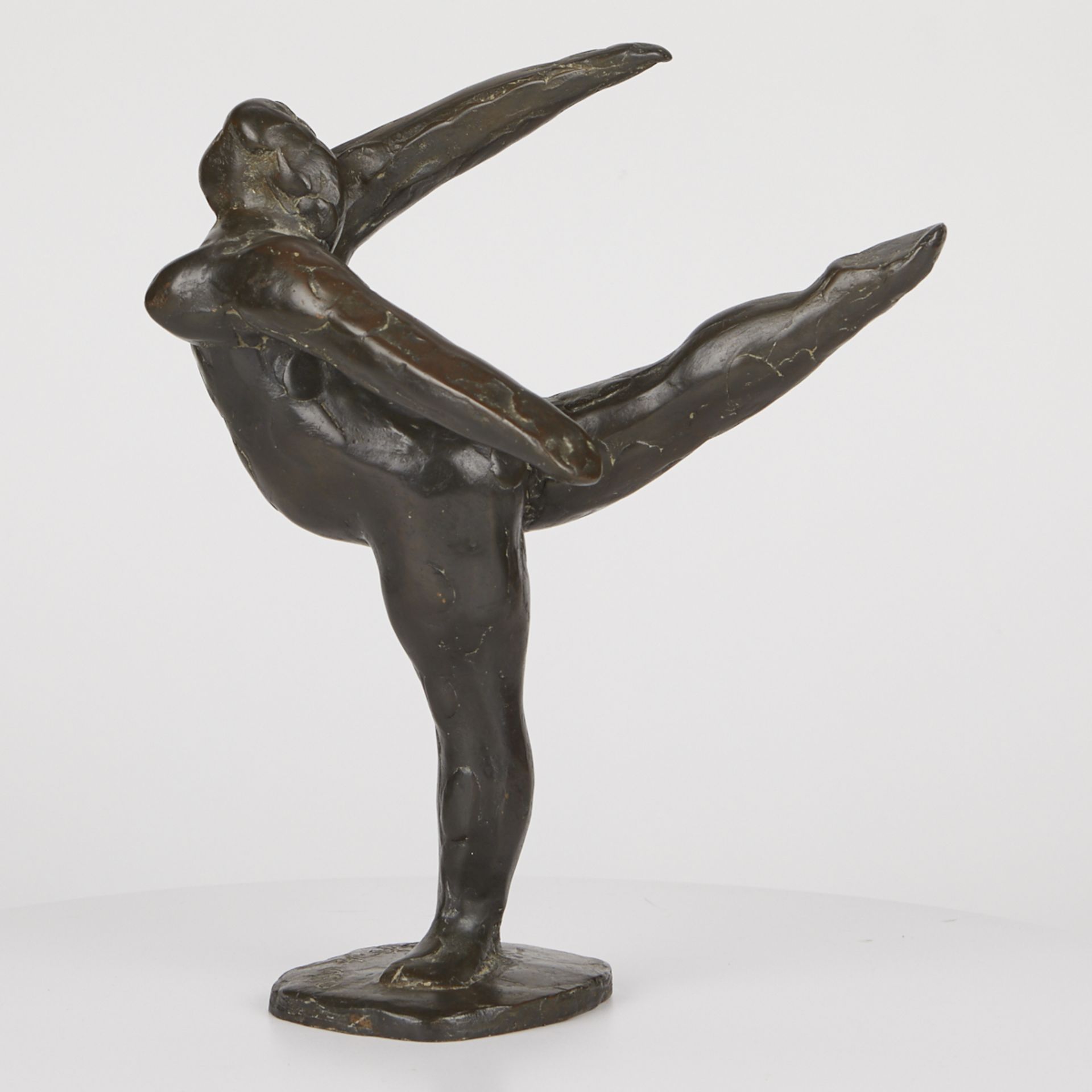 Nic Jonk Dancing Woman Bronze Sculpture - Bild 5 aus 7