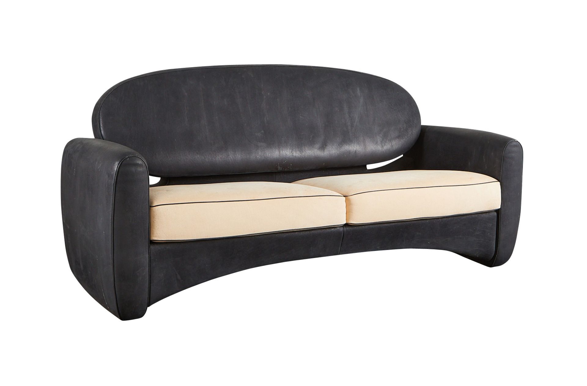 De Sede Contemporary Leather Sofa and Chair - Bild 8 aus 19