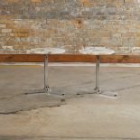 2 Eichenberger Strassle Int. Marble Alpha Tables