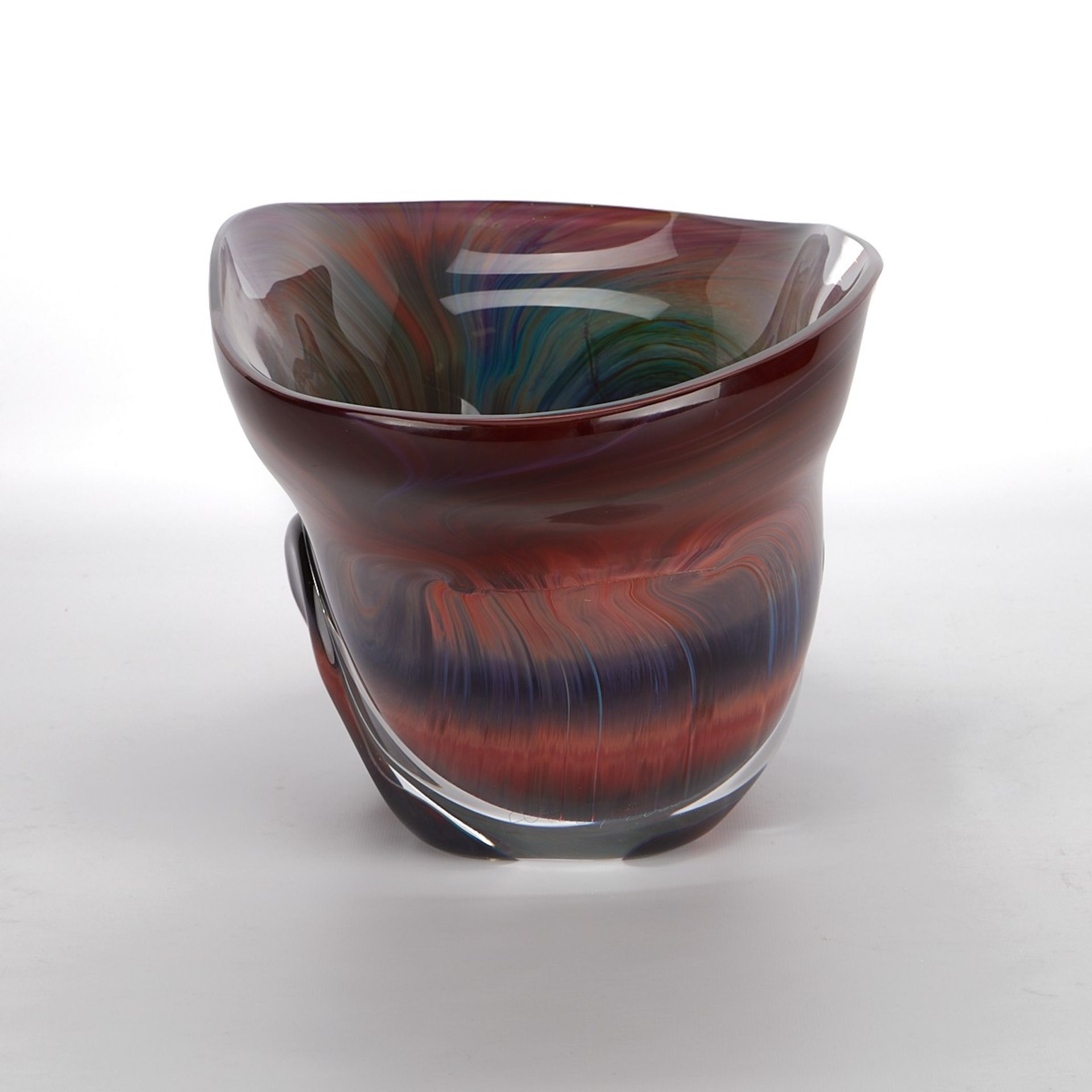 Dino Rosin Murano Glass Bowl - Image 6 of 9