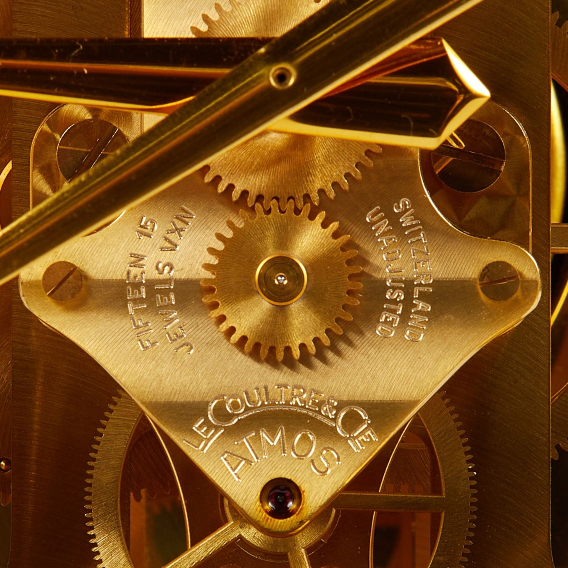 Jaeger LeCoultre Gold Atmos Table Clock - Image 2 of 7