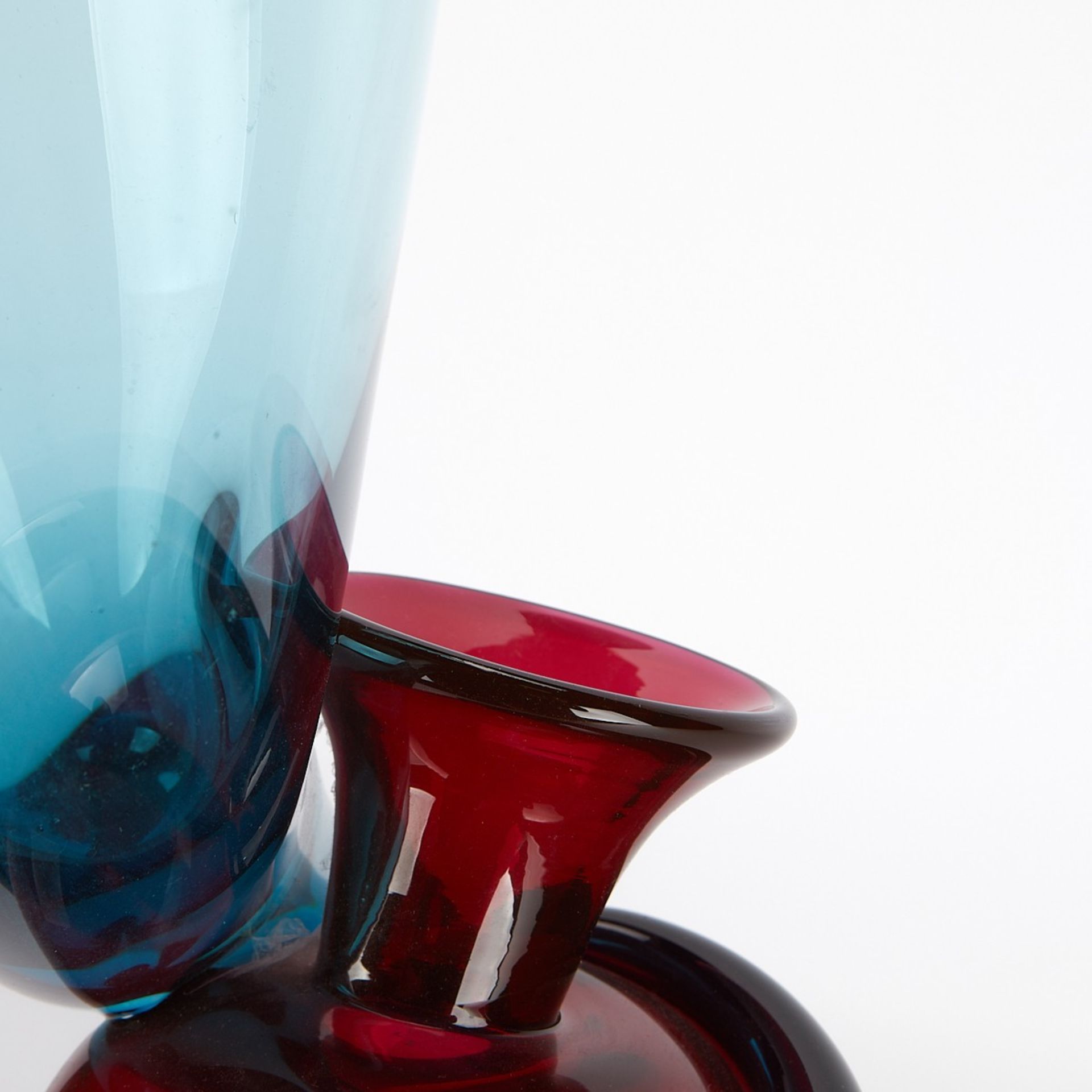Richard Royal "Relationship" Series Glass Vase - Bild 2 aus 8