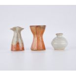 3 Warren MacKenzie Small Vases - Marked
