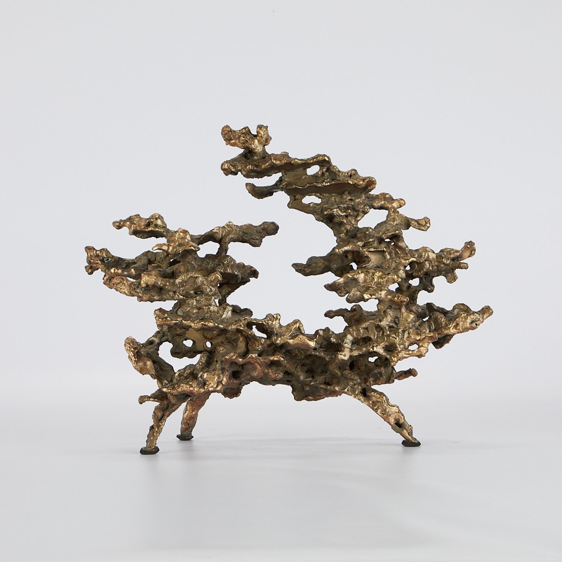 John Rood "Little Cloud Rock" Bronze ca. 1964 - Image 3 of 8