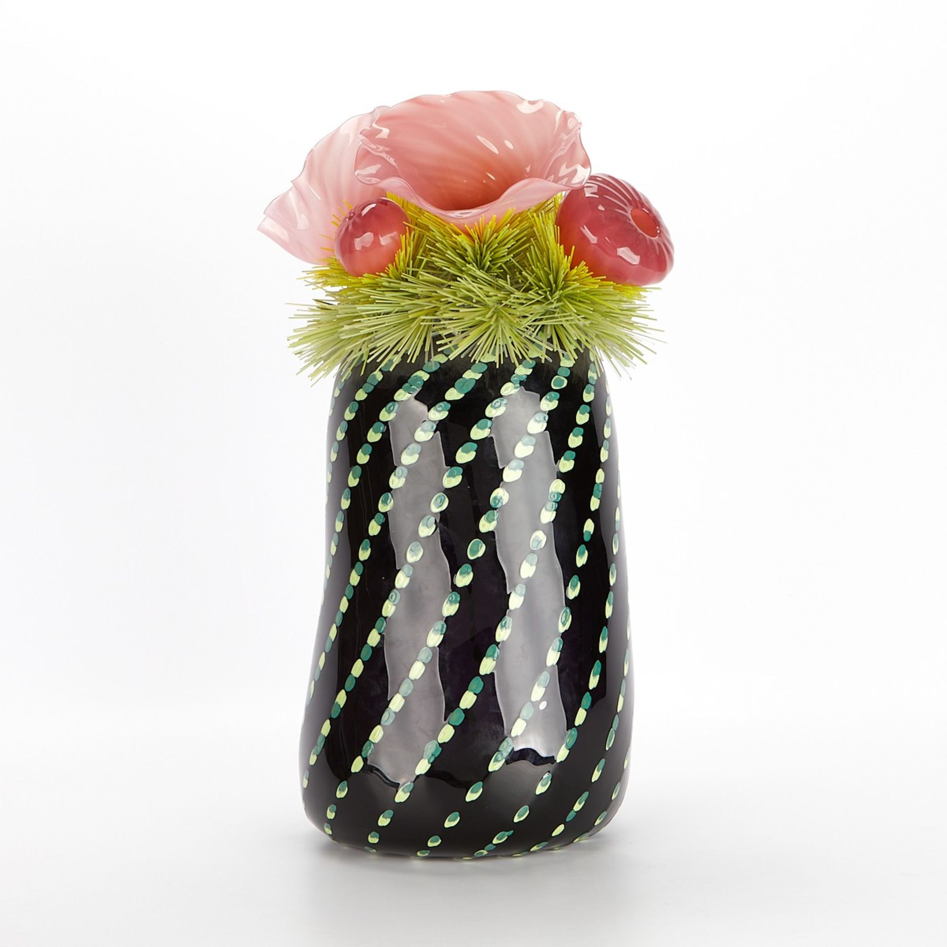 Flo Perkins "Chicago's Cactus" Glass Sculpture - Image 3 of 11
