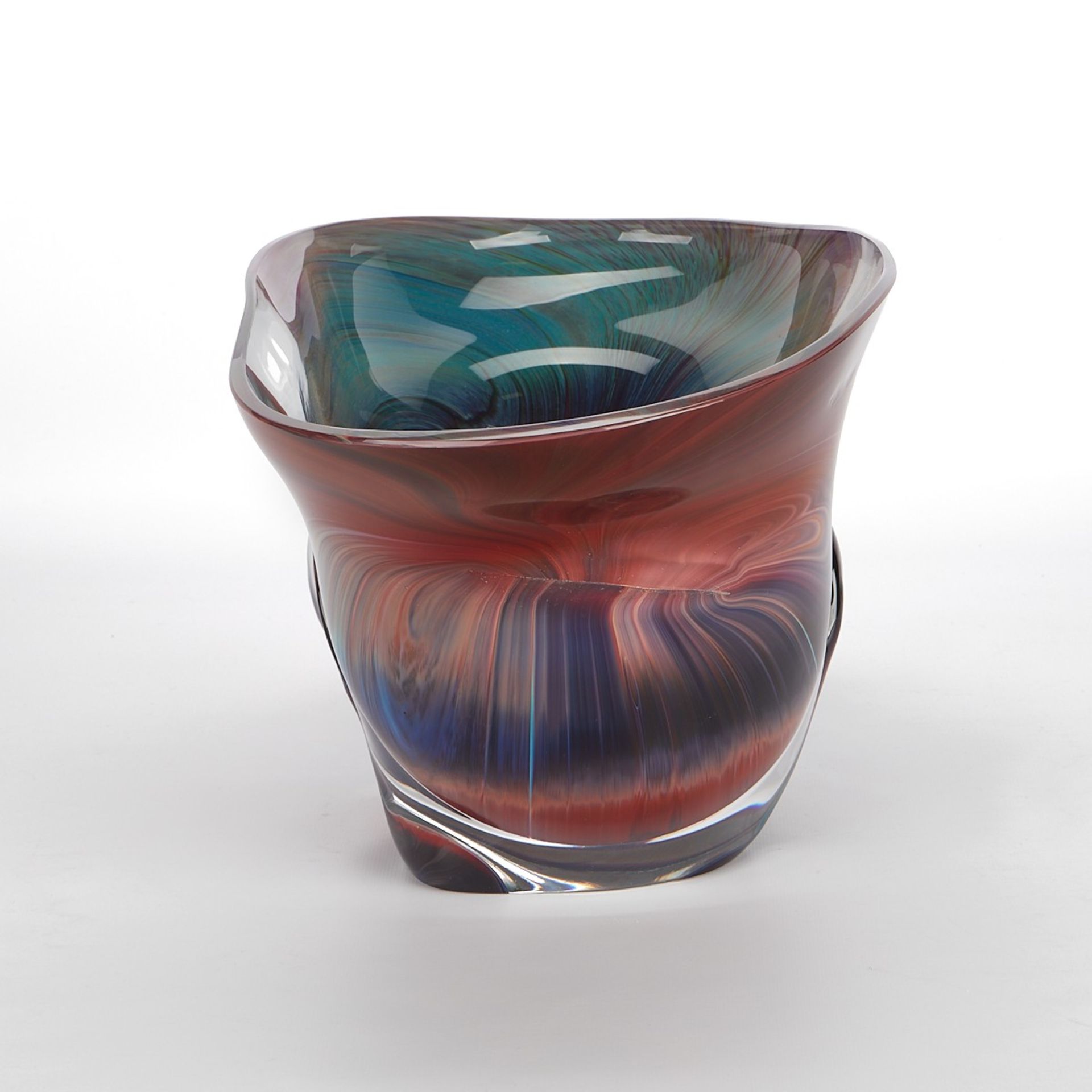 Dino Rosin Murano Glass Bowl - Image 4 of 9