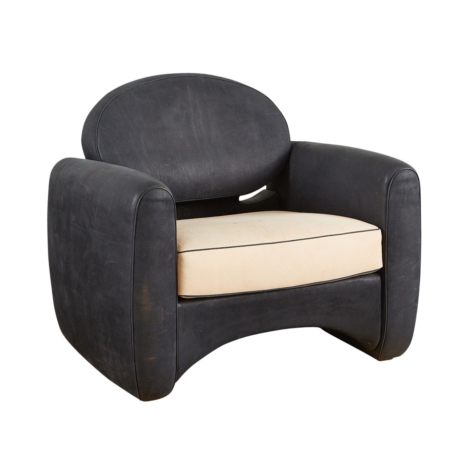 De Sede Contemporary Leather Sofa and Chair - Bild 9 aus 19