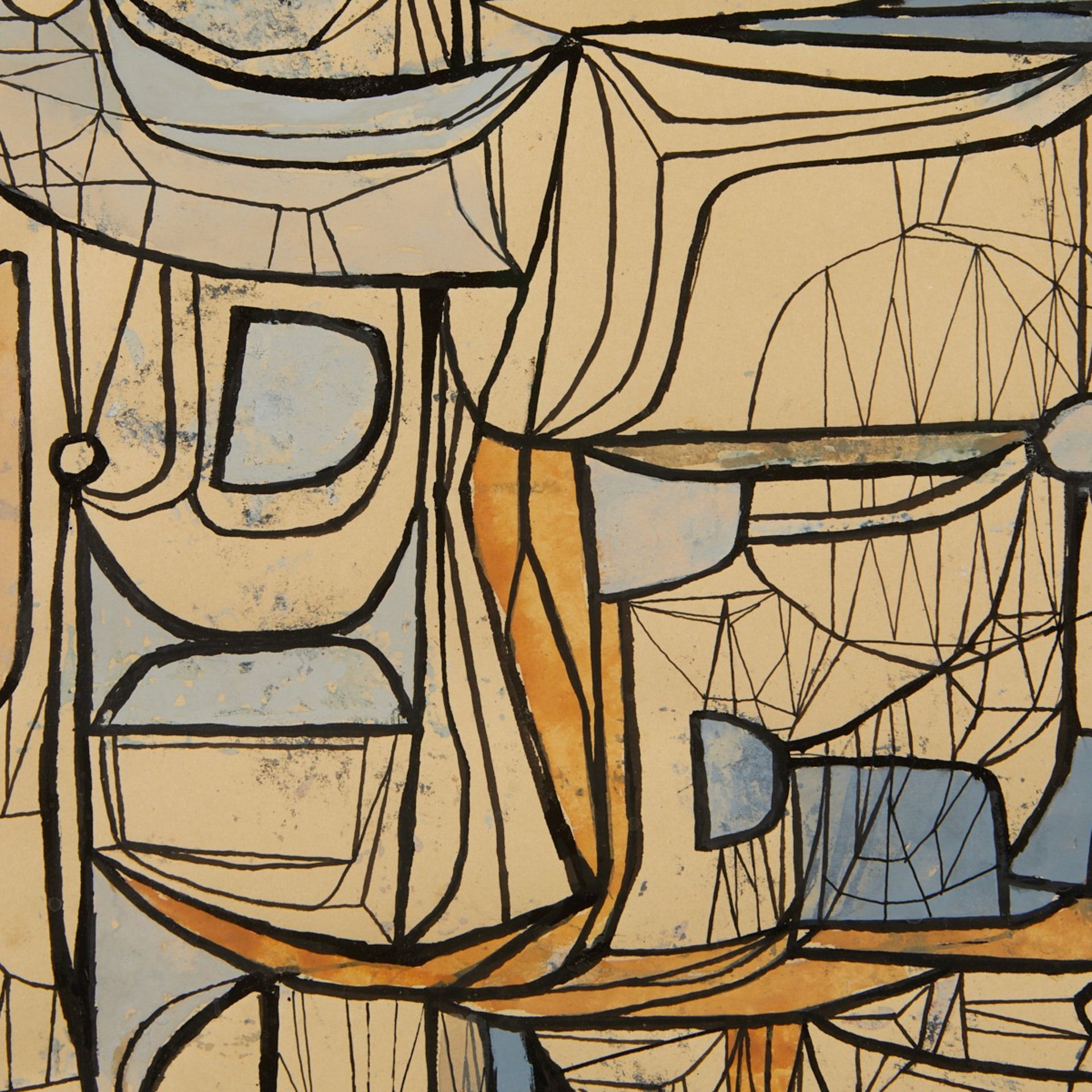 George Morrison "Arterial Structure" Painting - Image 2 of 8
