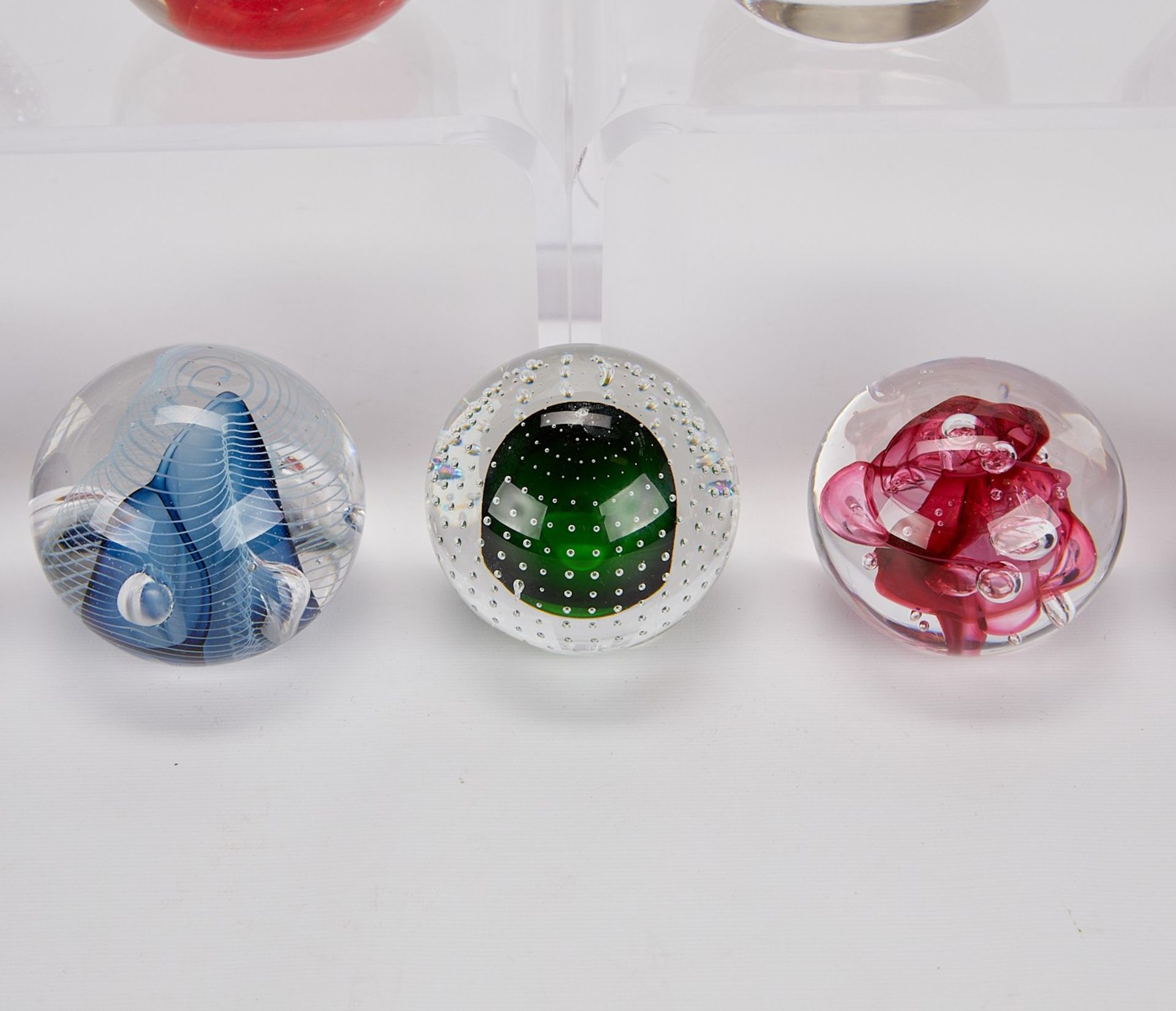Group 15 Glass Paperweights - Image 4 of 12
