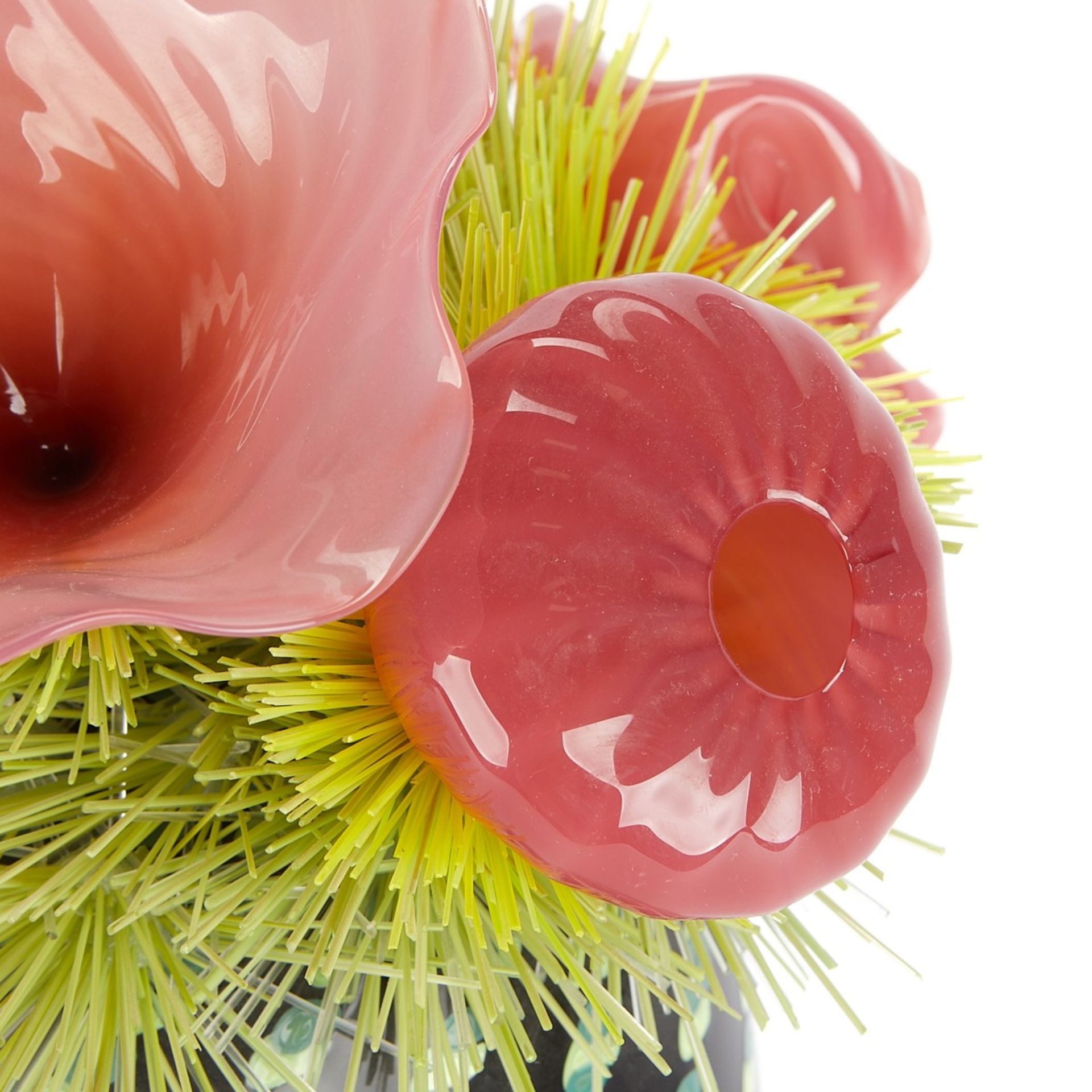 Flo Perkins "Chicago's Cactus" Glass Sculpture - Image 2 of 11