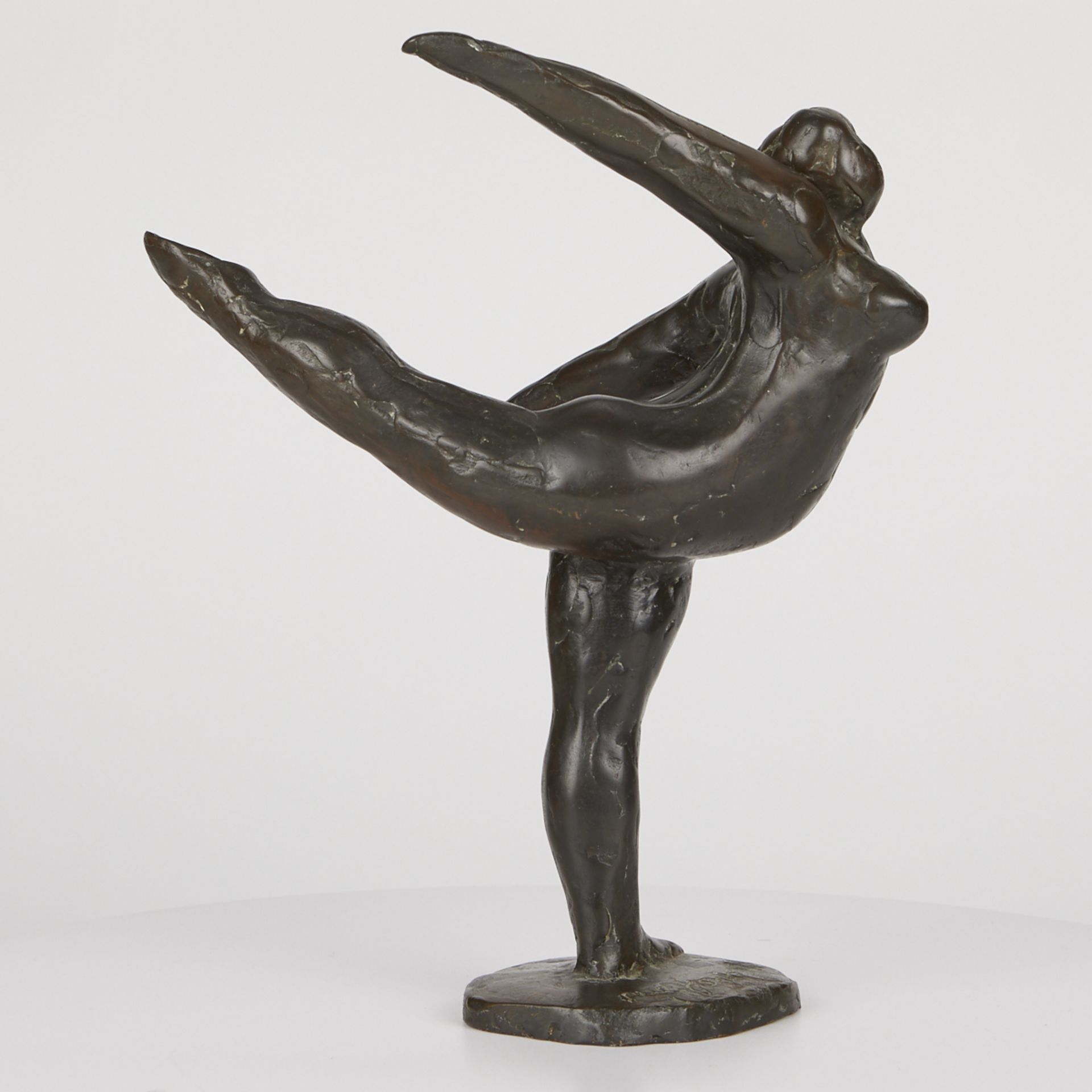 Nic Jonk Dancing Woman Bronze Sculpture - Bild 3 aus 7