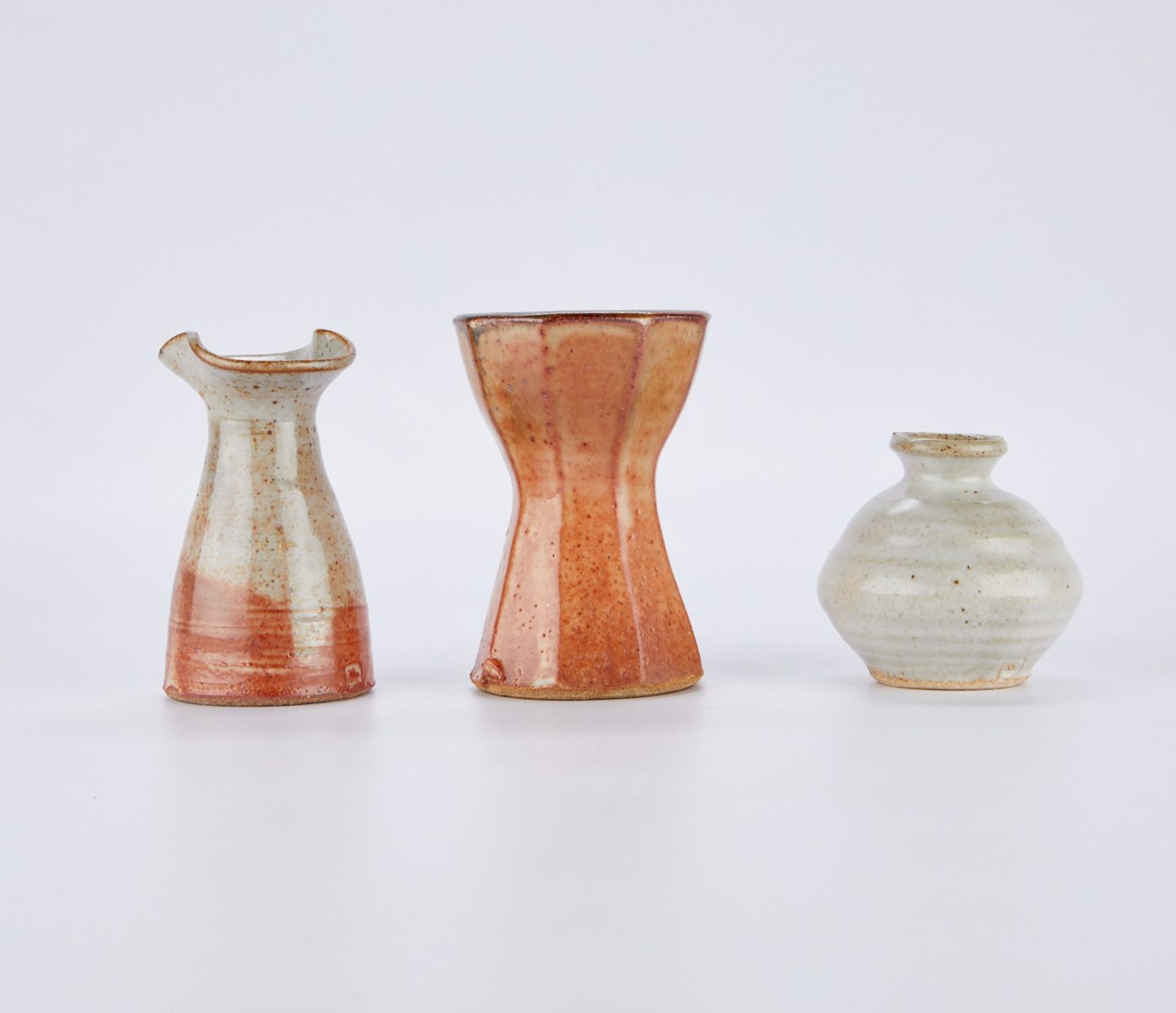 3 Warren MacKenzie Small Vases - Marked - Image 5 of 11