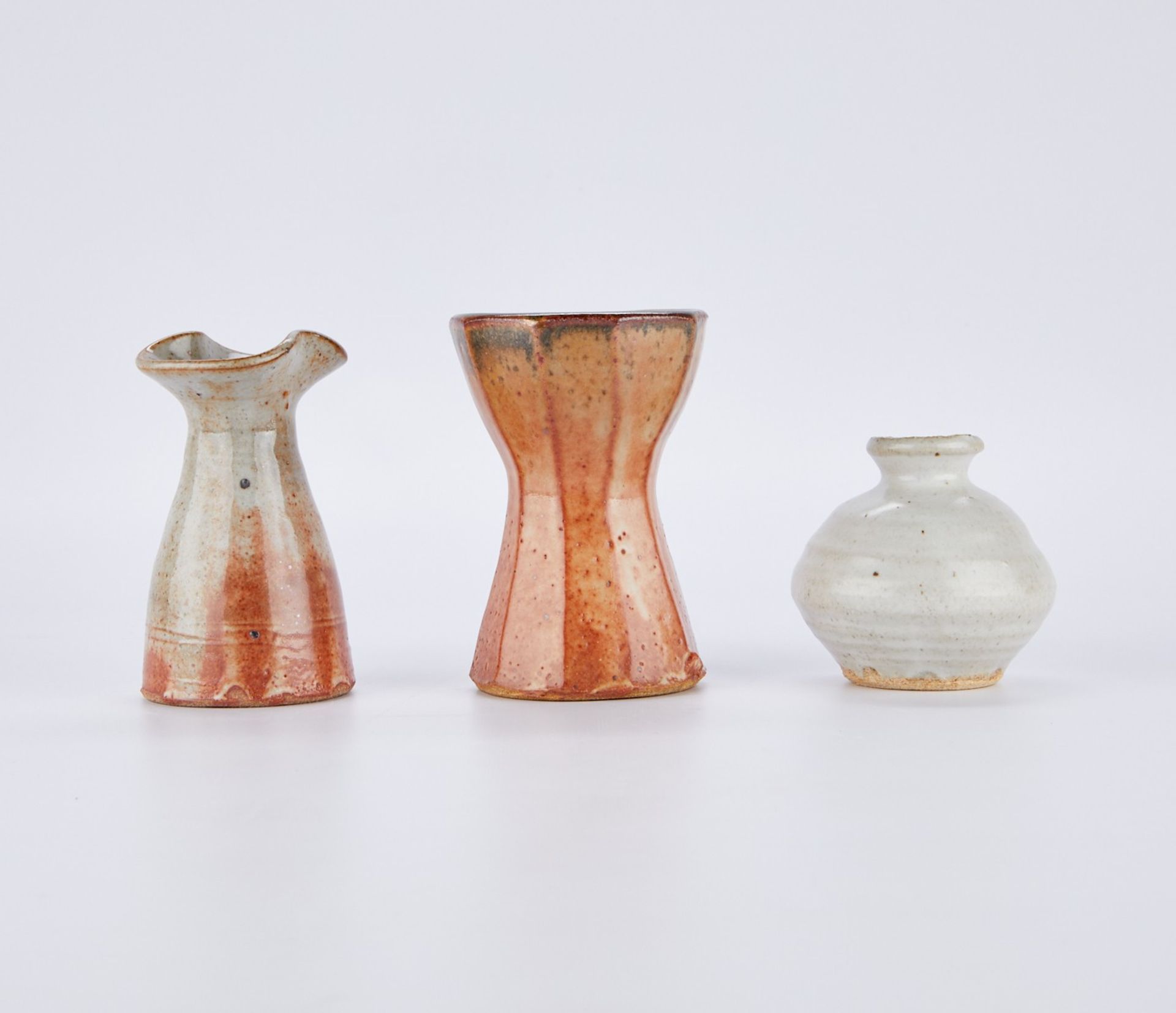 3 Warren MacKenzie Small Vases - Marked - Image 4 of 11