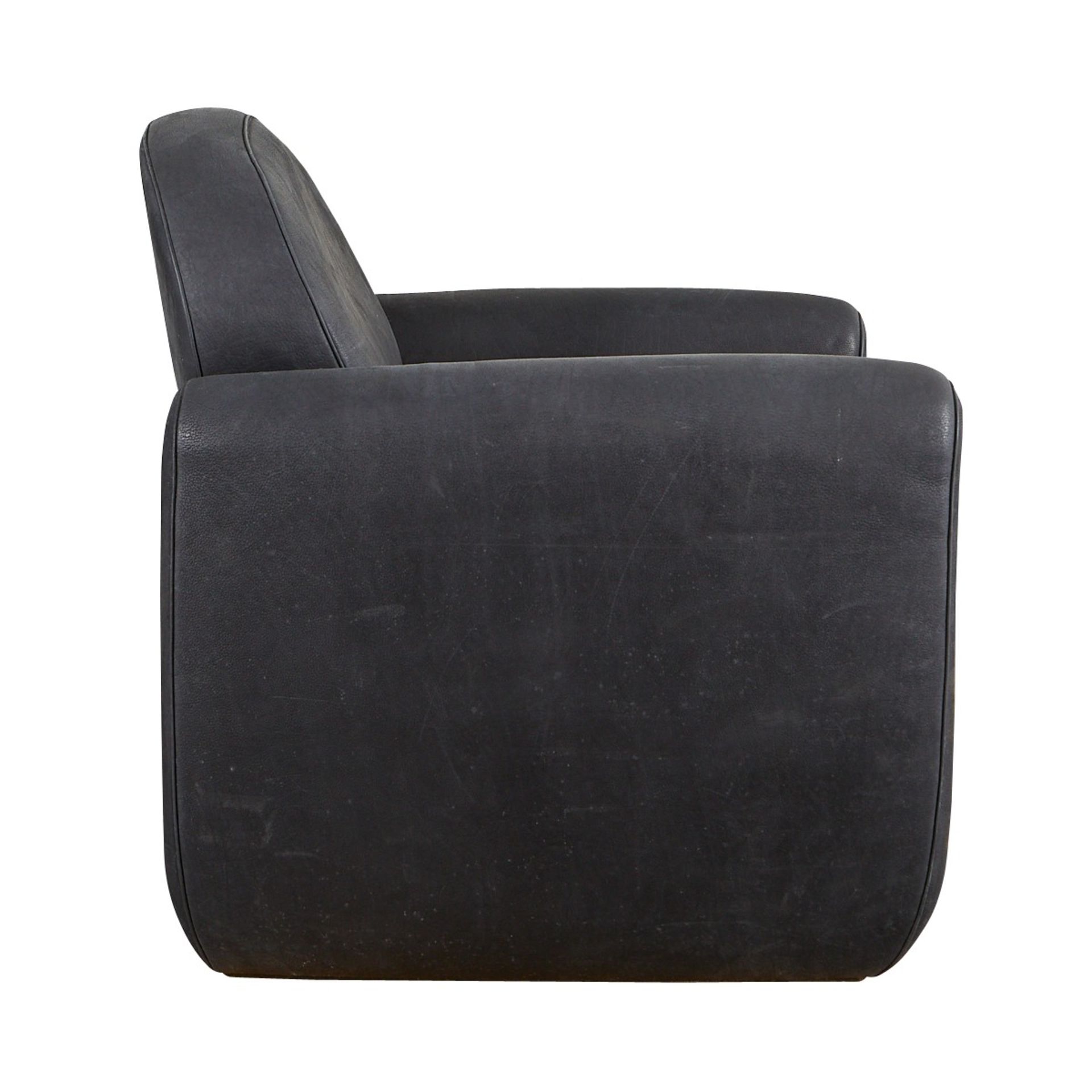 De Sede Contemporary Leather Sofa and Chair - Bild 13 aus 19
